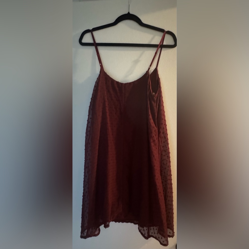 Honey and Rosie Maroon Dress